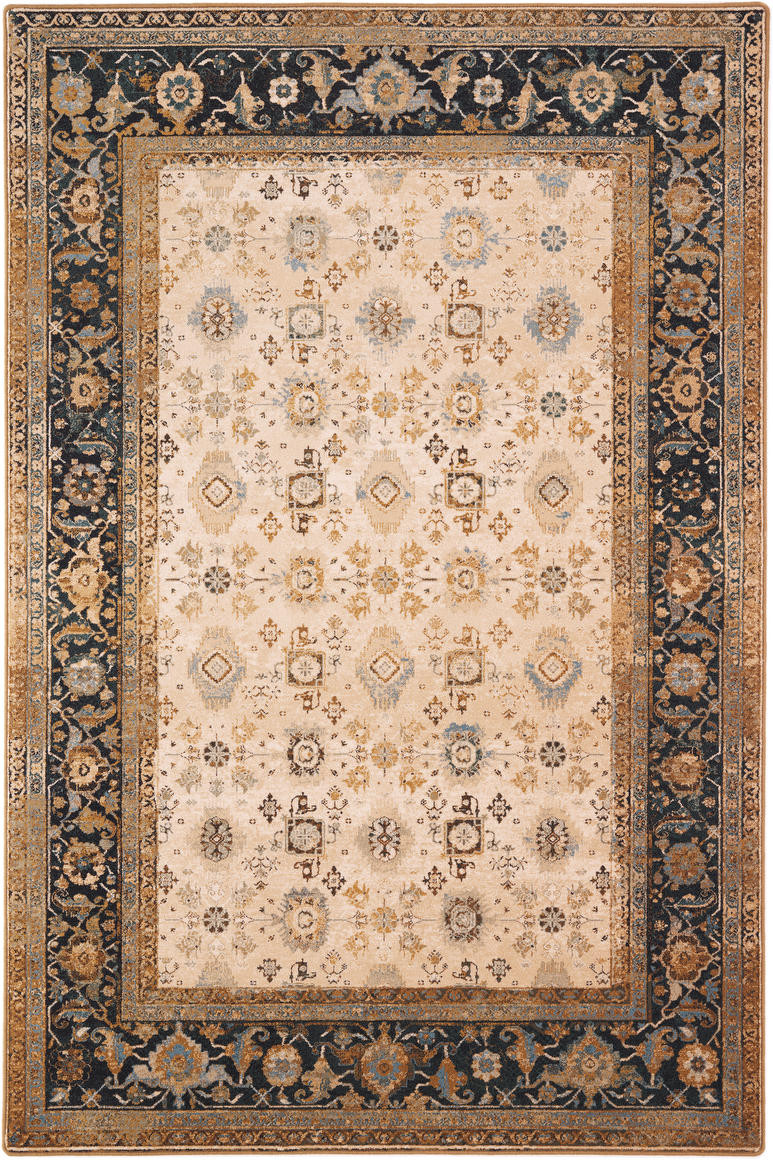 Koberec OMEGA Avila béžový / hnědý