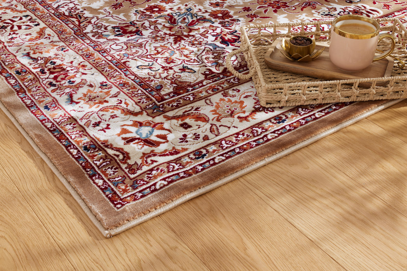 Koberec Dywilan Rich Kordoba Dark Beige/Dark Beige