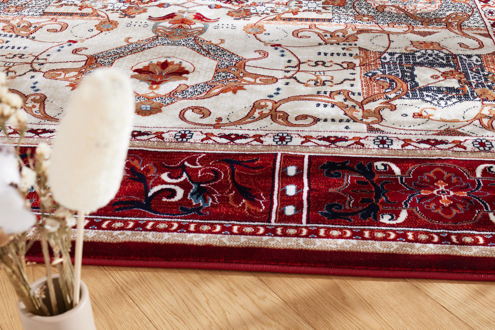 Koberec Rich Vienna Light Beige/Red