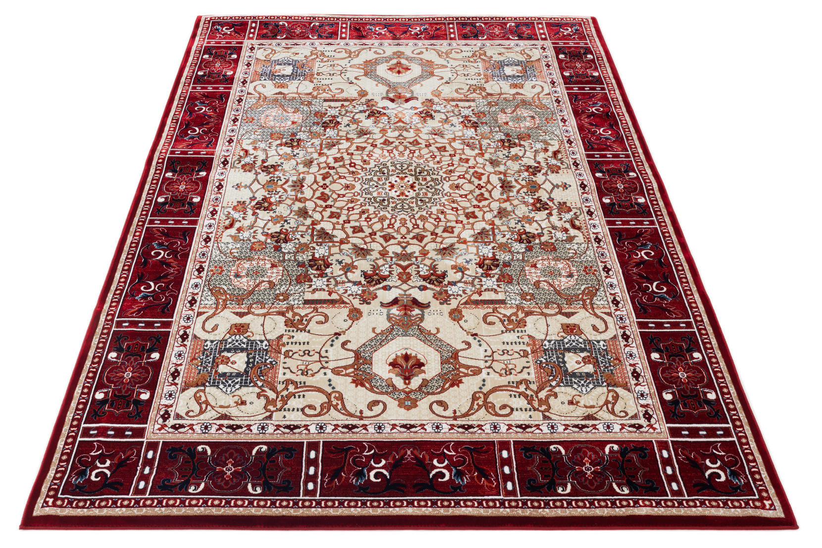 Koberec Rich Vienna Light Beige/Red