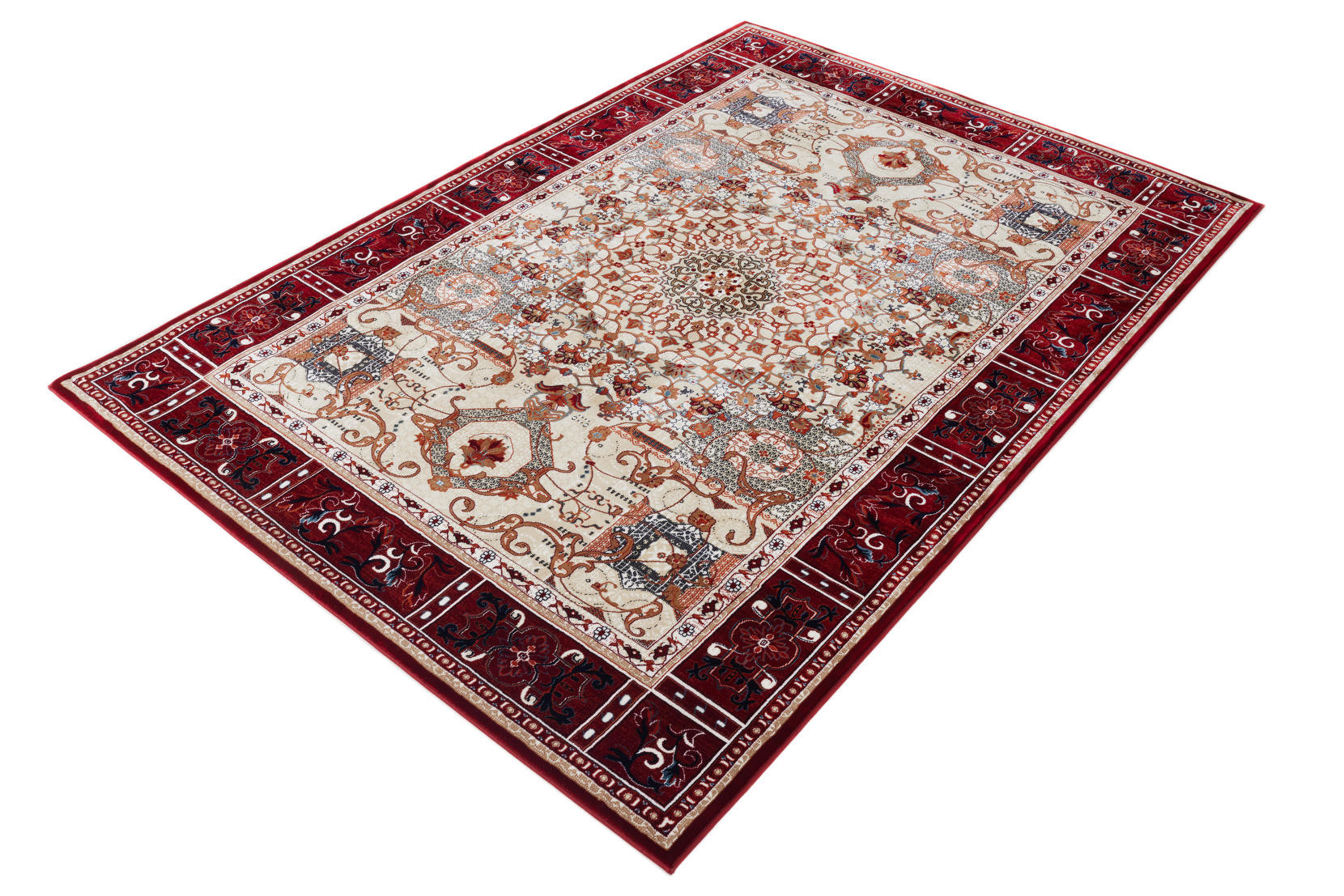 Koberec Rich Vienna Light Beige/Red