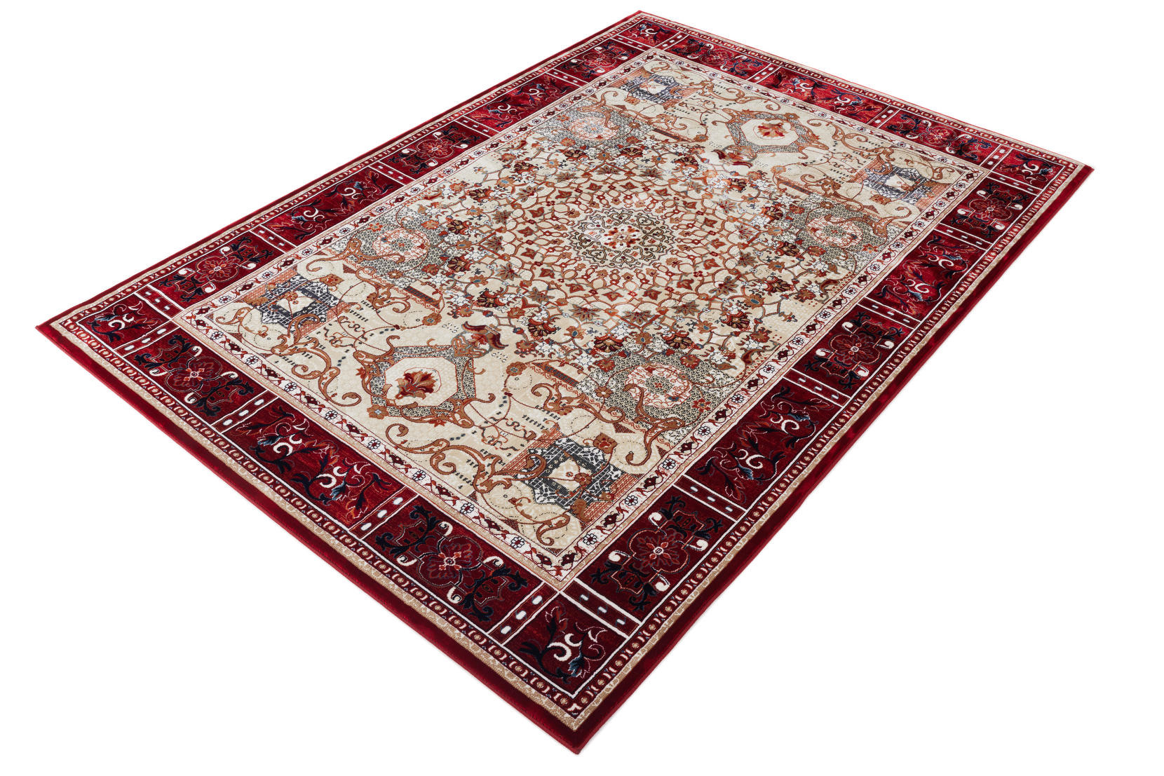 Koberec Rich Vienna Light Beige/Red