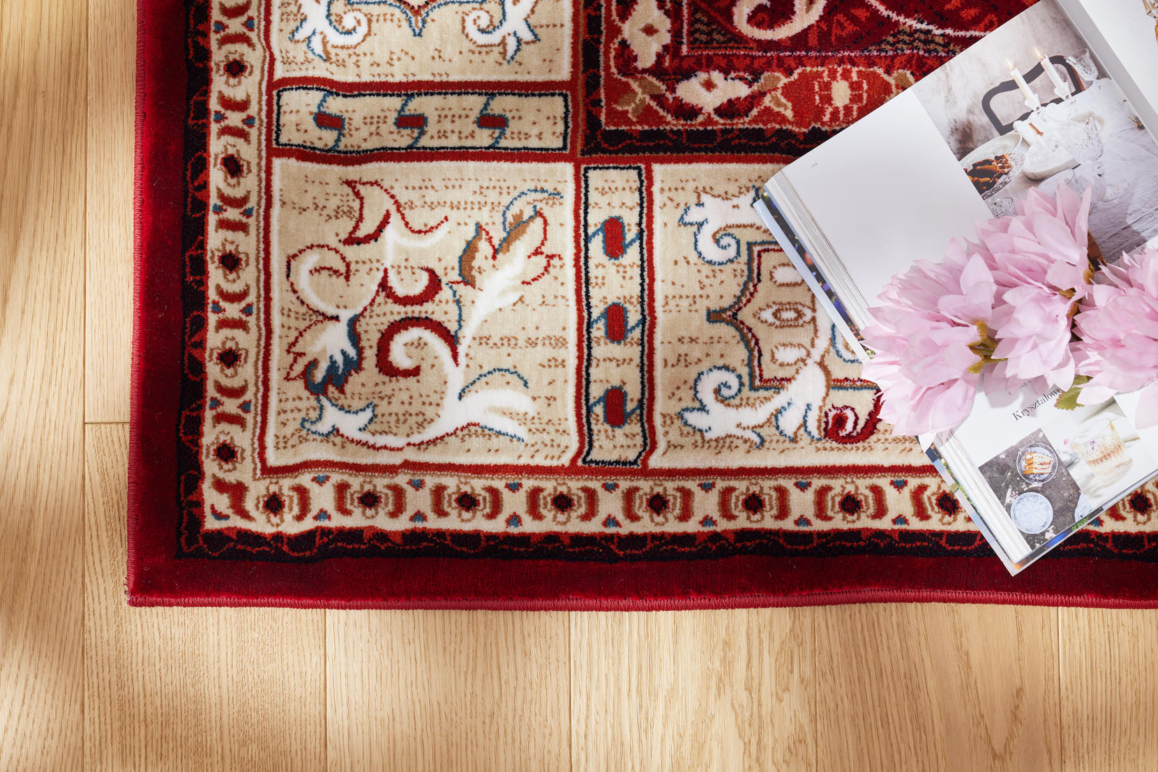 Koberec Dywilan Rich Vídeň červený