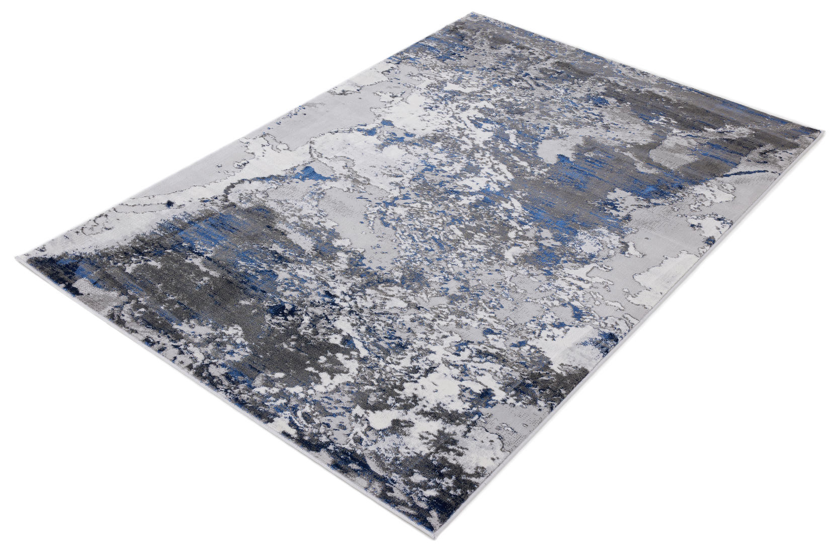 Koberec Dywilan Stylish 16 světle šedý / modrý