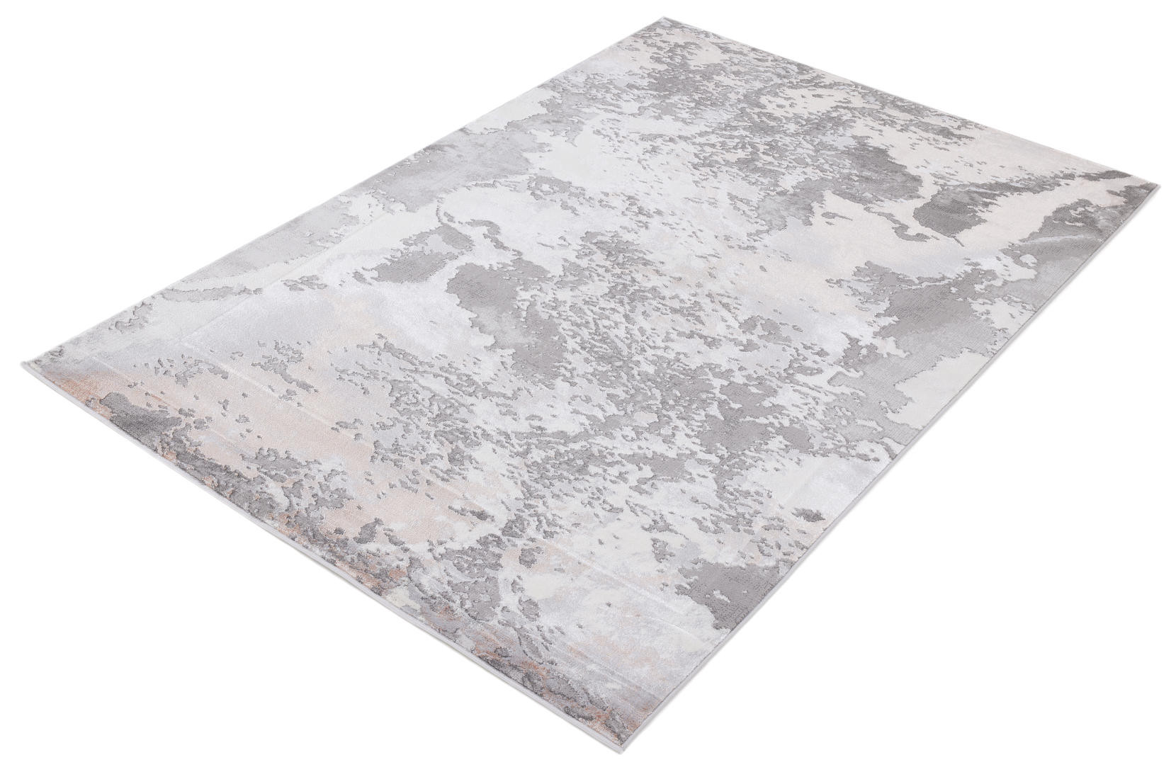 Koberec Dywilan Stylish 16 světle šedý / růžový