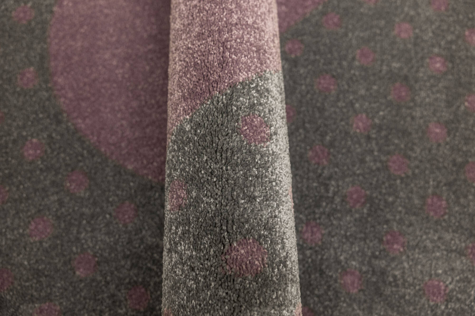 Dětský koberec Lima G930A světle šedý / fialový