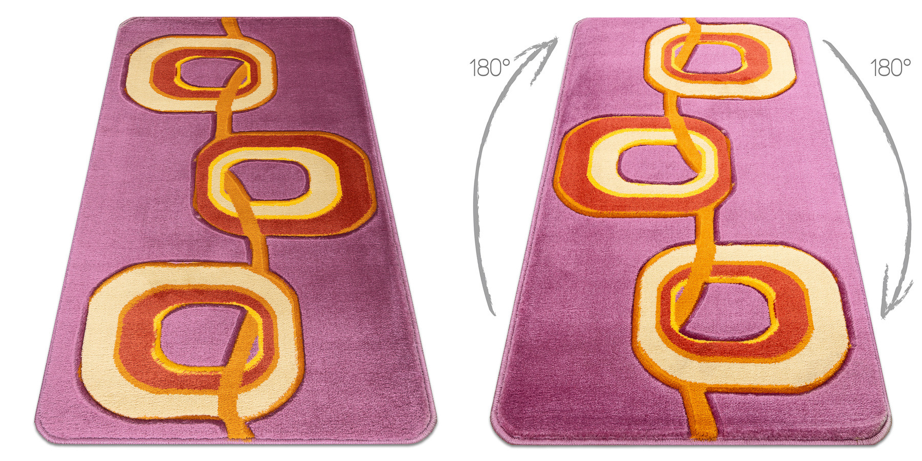 Koberec FLORYA 1601 fialový