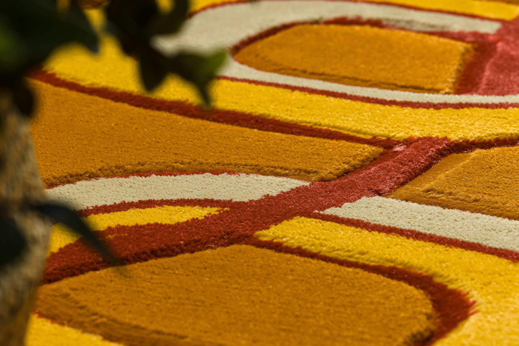 Koberec FLORYA 1601 oranžový