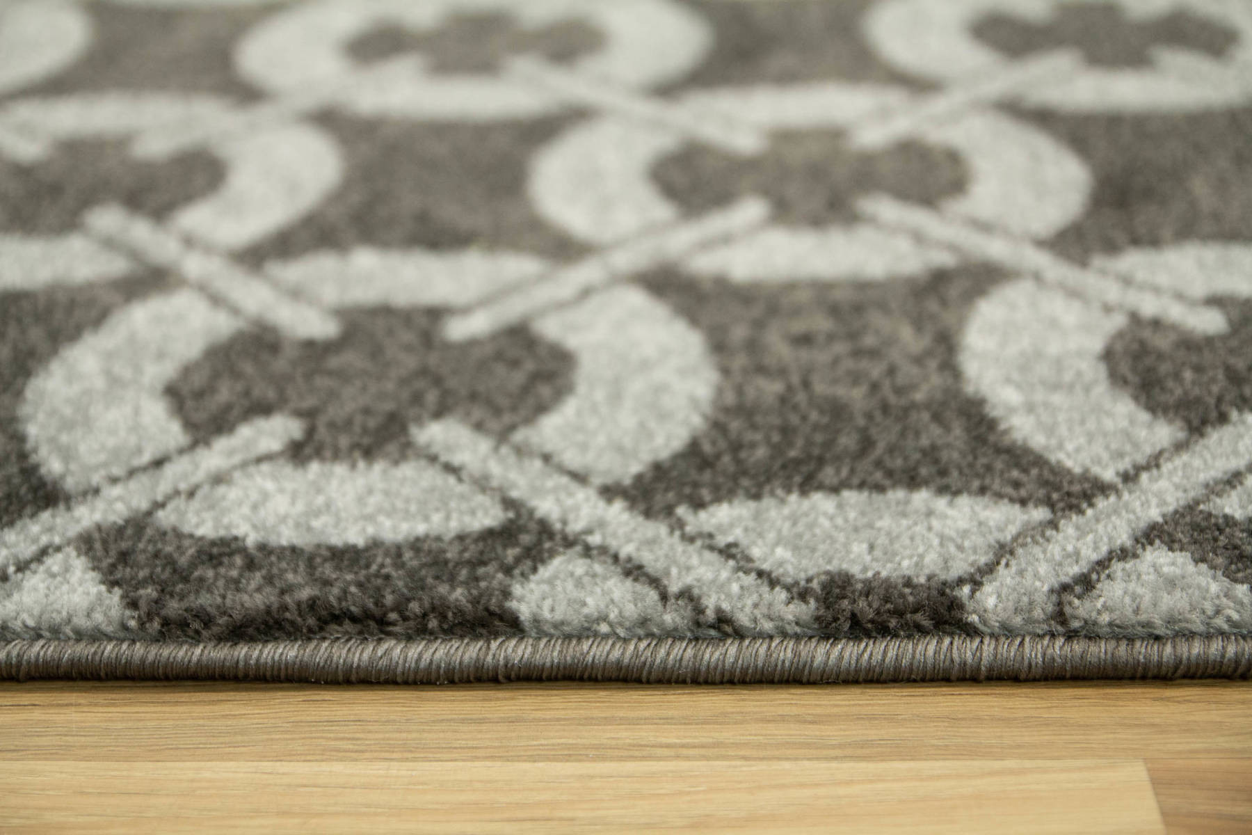 Koberec Fushe 2498 tmavě šedý/světle šedý