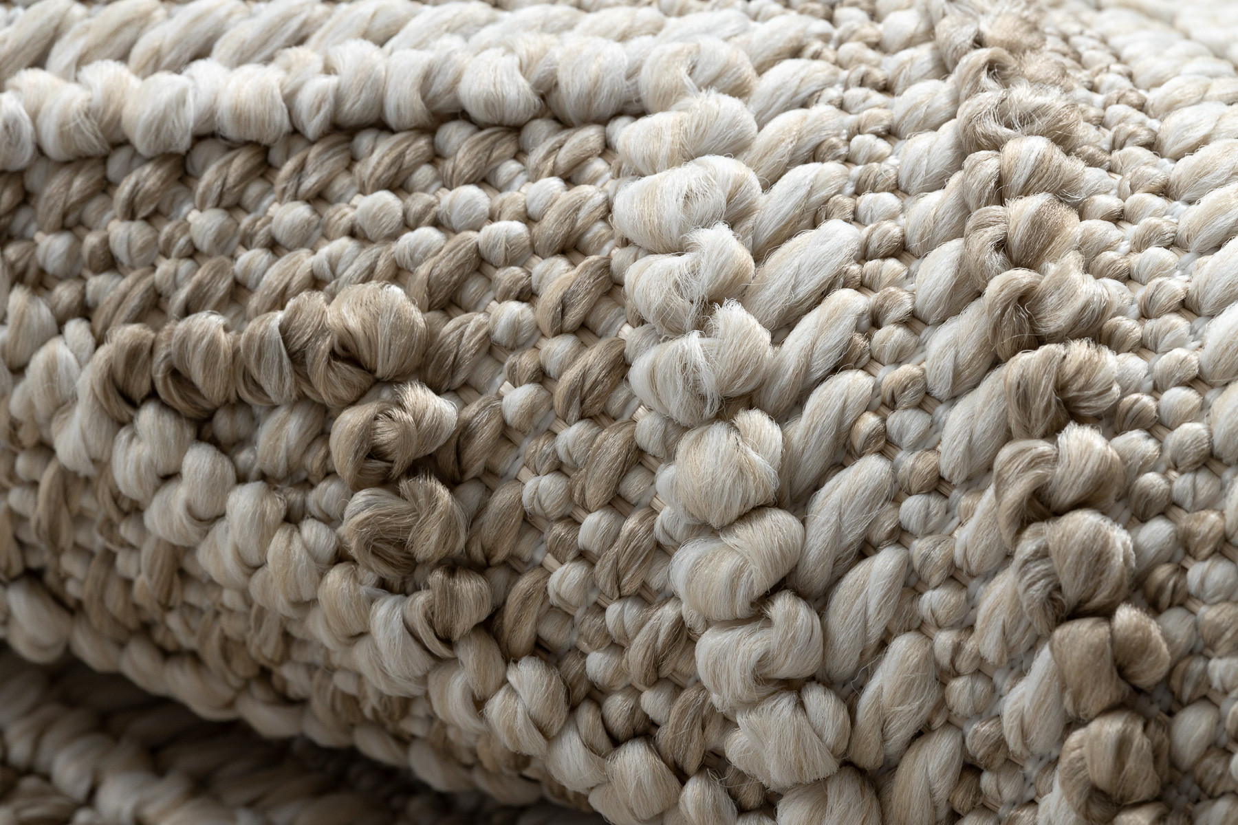 Koberec JERSEY 19234 béžový, kosočtverce BOHO