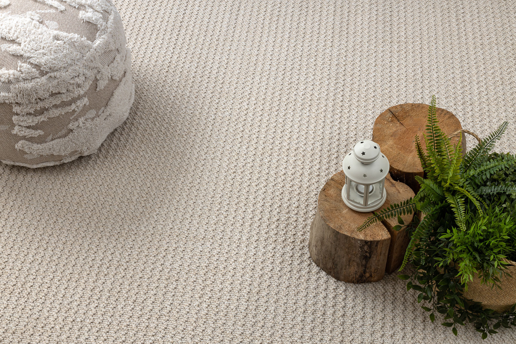 Koberec JERSEY 19236 krémový BOHO