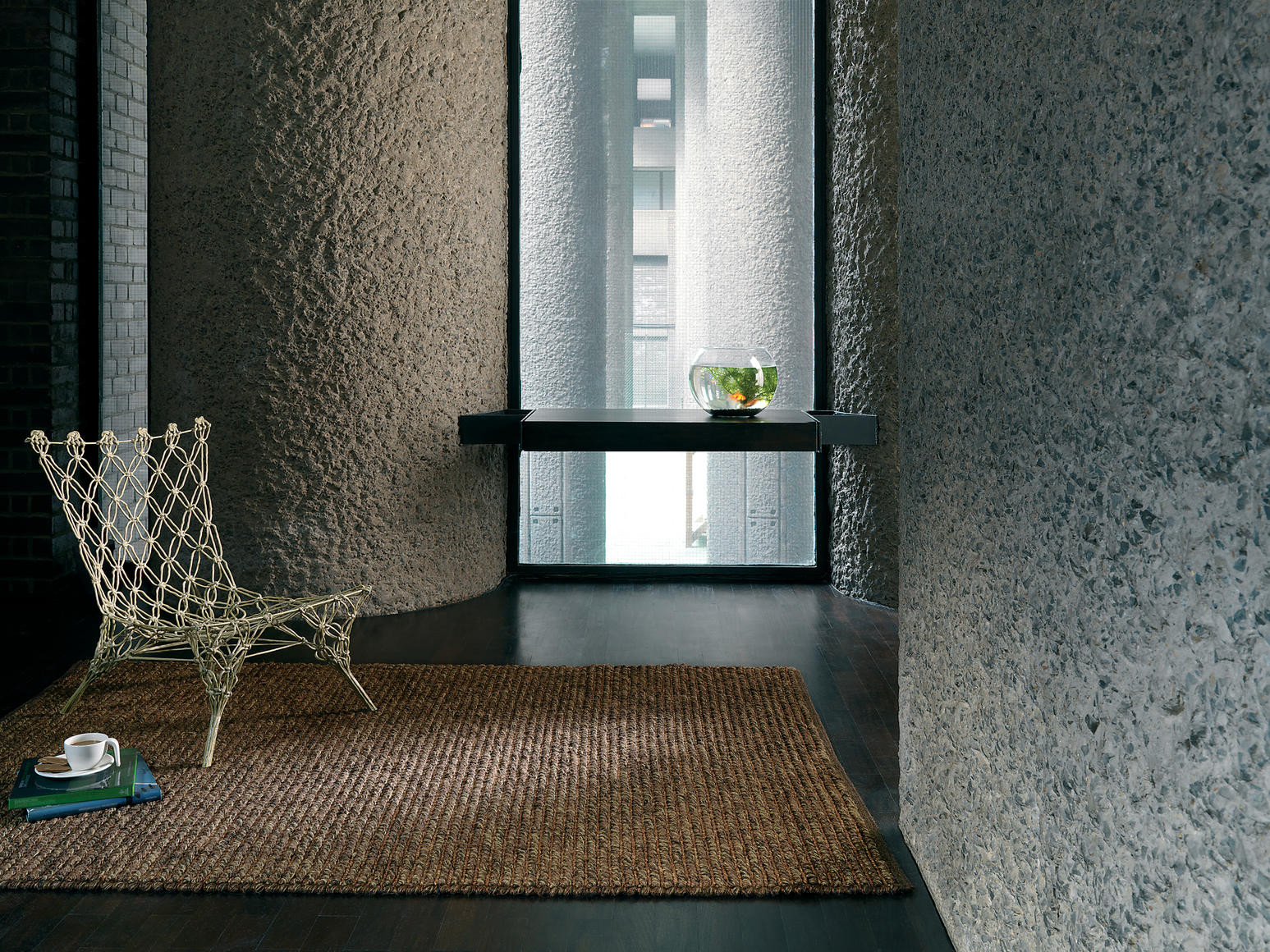 Koberec Jute Loop hnědý