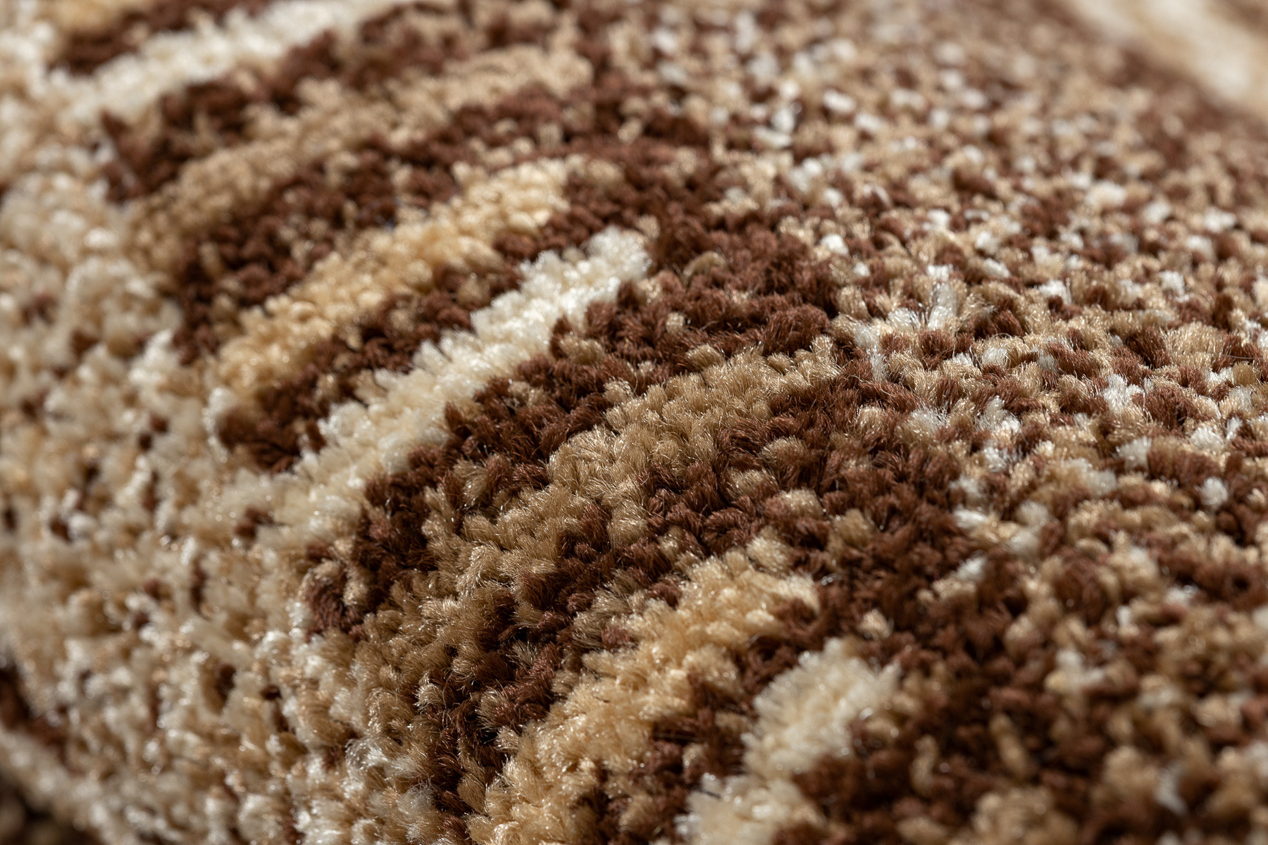 Koberec KARMEL Nida Boho ořechový