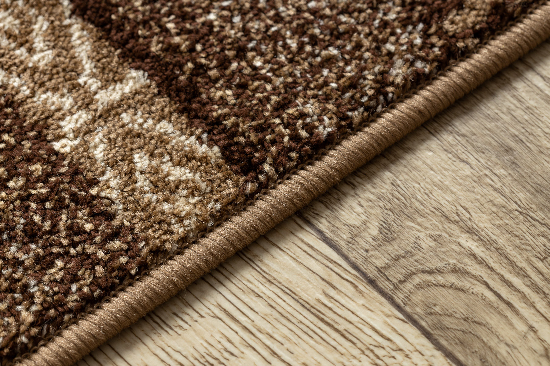 Koberec KARMEL Nida Boho ořechový