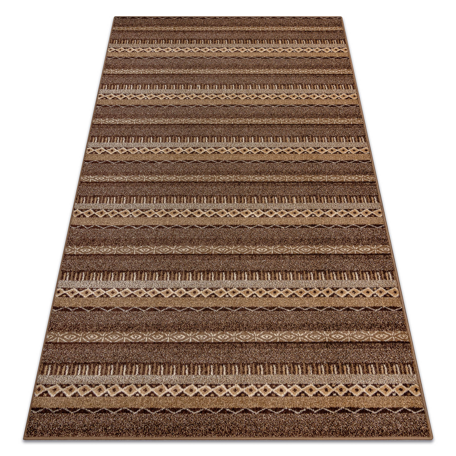 Koberec KARMEL Nida Boho ořechový