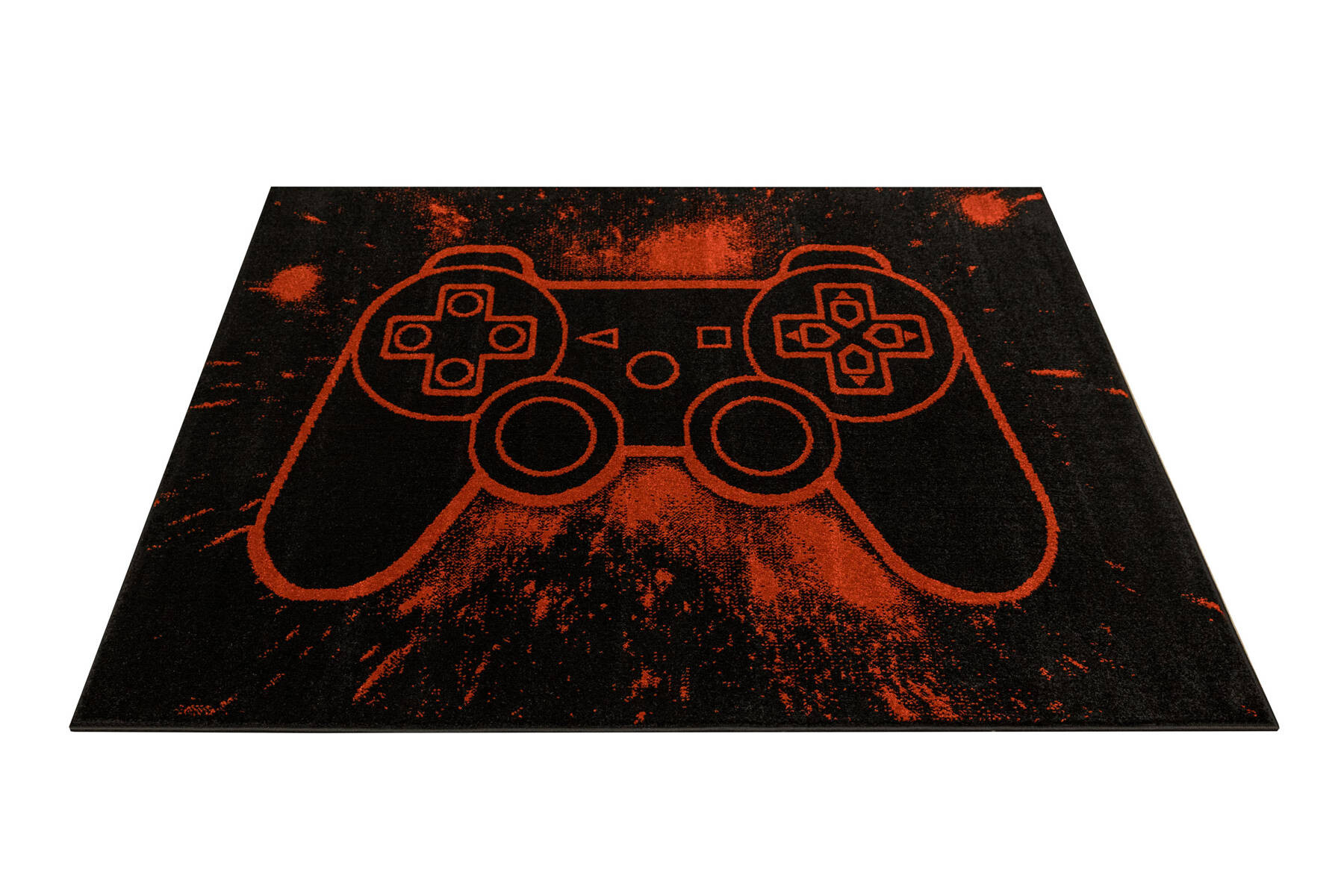Koberec Lima G932A Gamepad černý / světlečervený