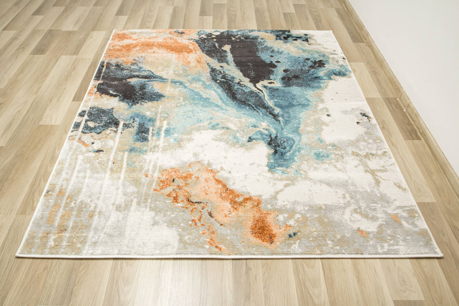 Koberec Lucca 9815B abstraktní, světle šedý / krémový