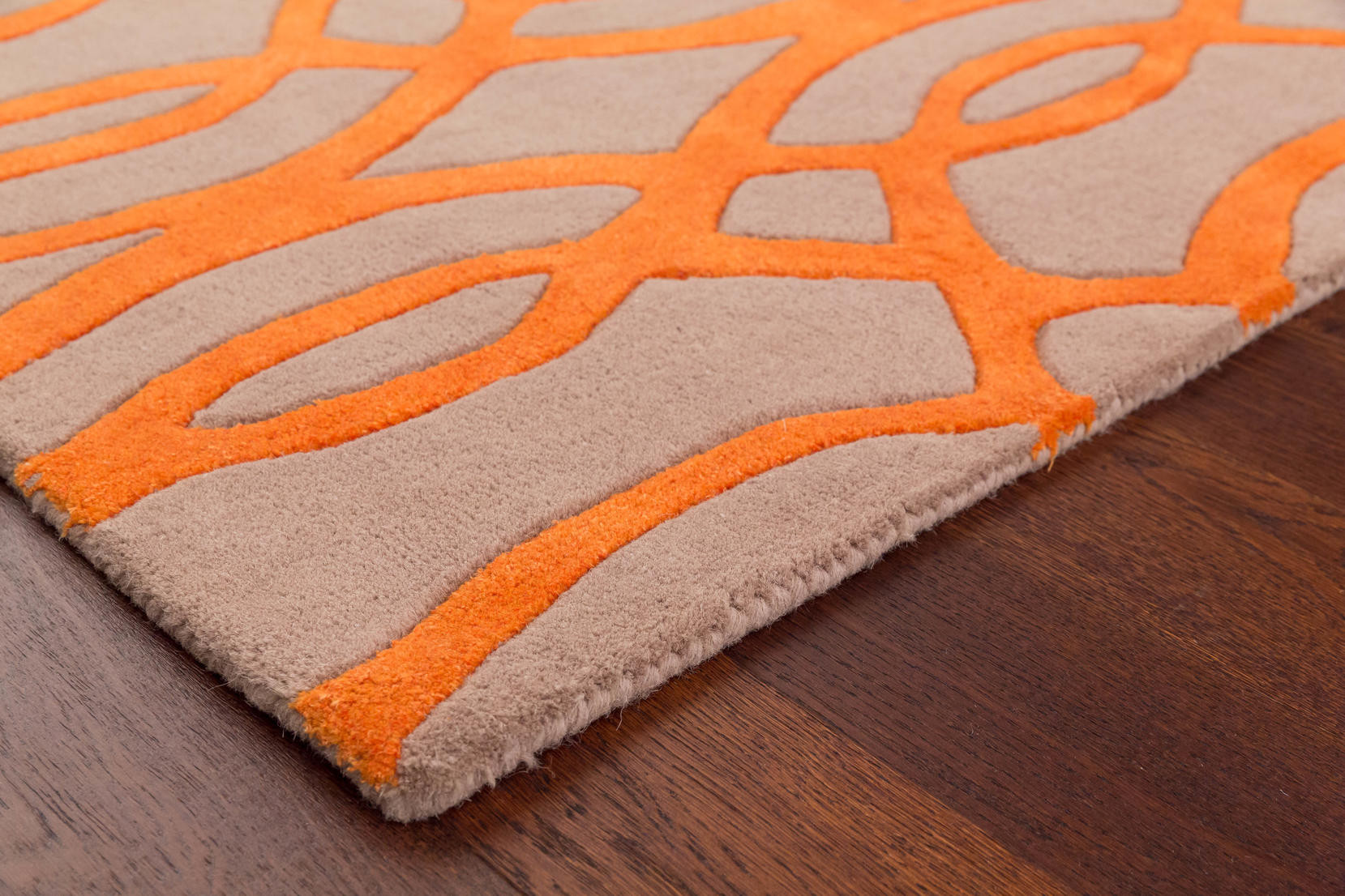 Koberec Matrix MAX 37 Wire oranžový