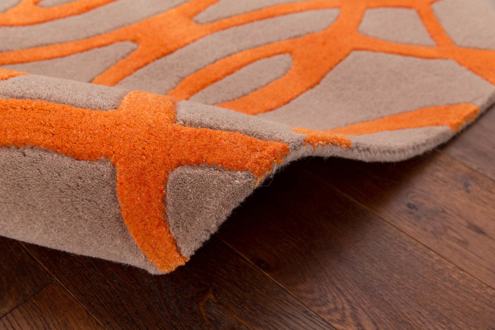 Koberec Matrix MAX 37 Wire oranžový