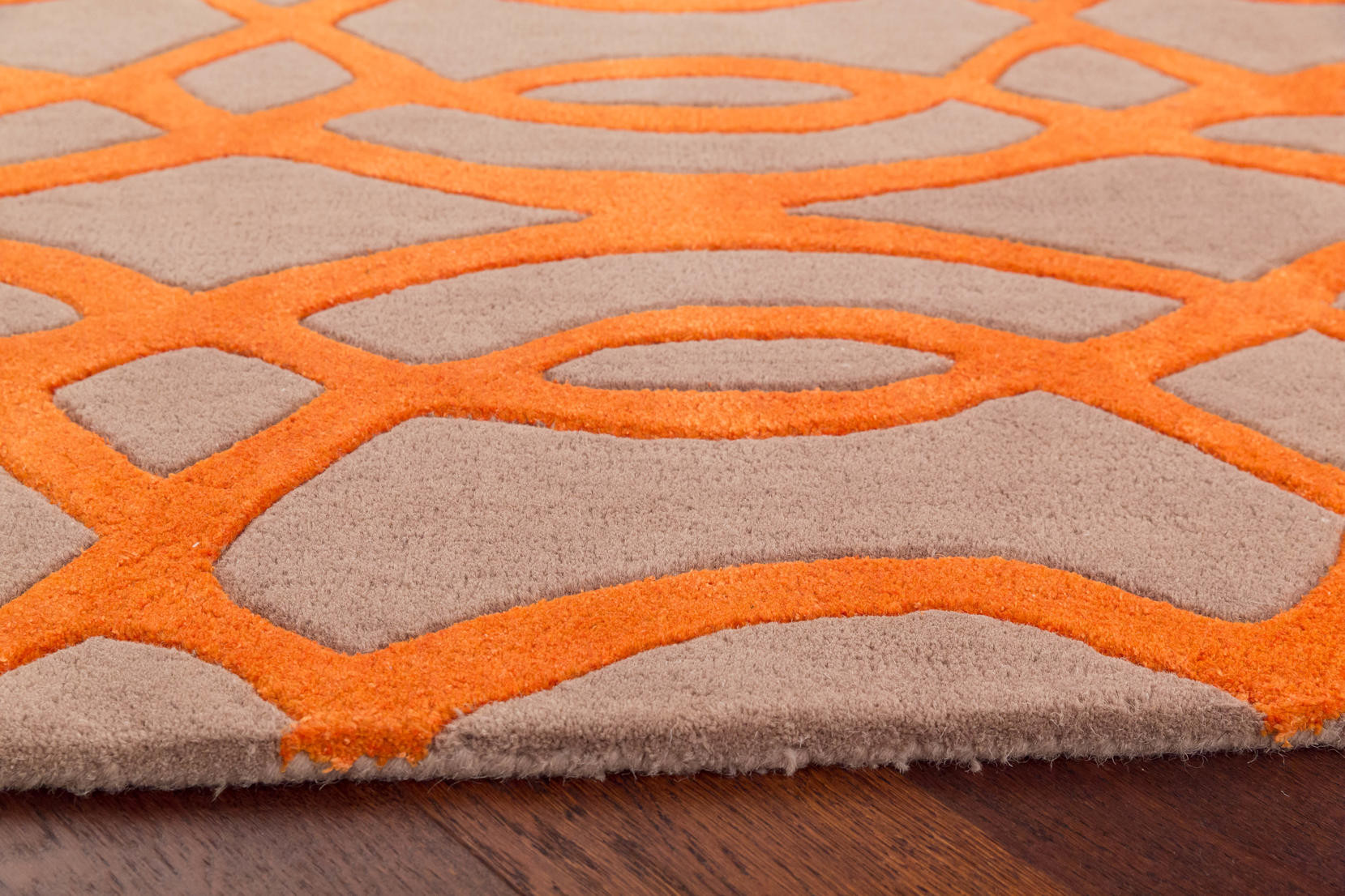 Koberec Matrix MAX 37 Wire oranžový