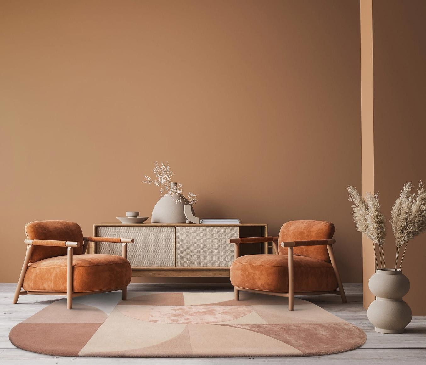 Koberec Matrix MAX 78 Earth ovál