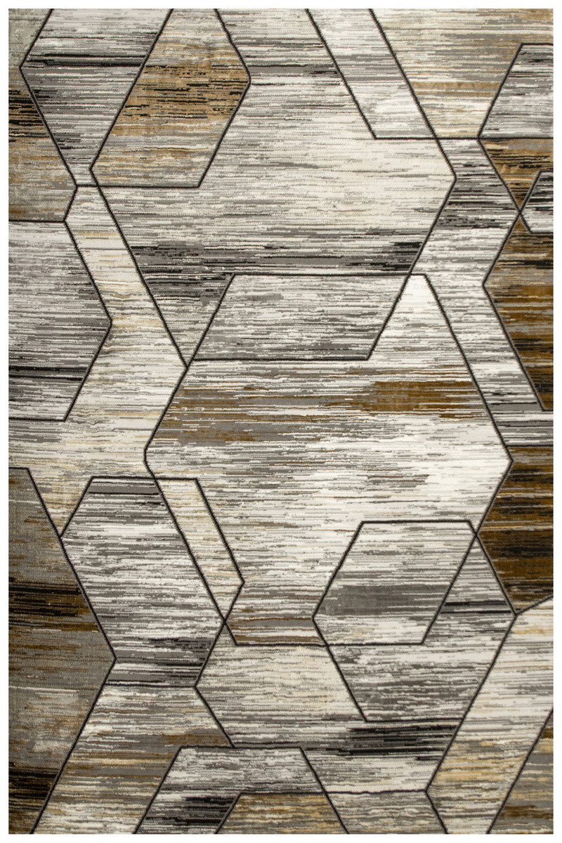 Koberec Modena 4644 hnědý / béžový, medové plasty