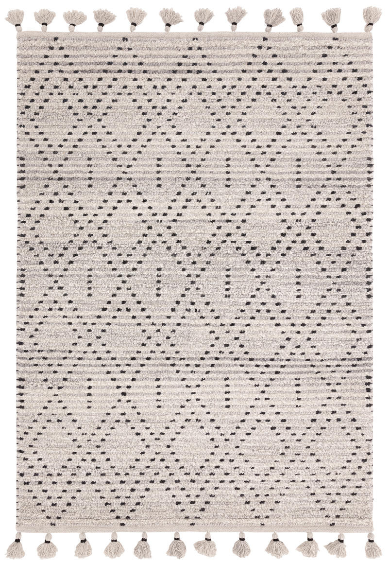 Koberec Nepal Diamond sivý / černý