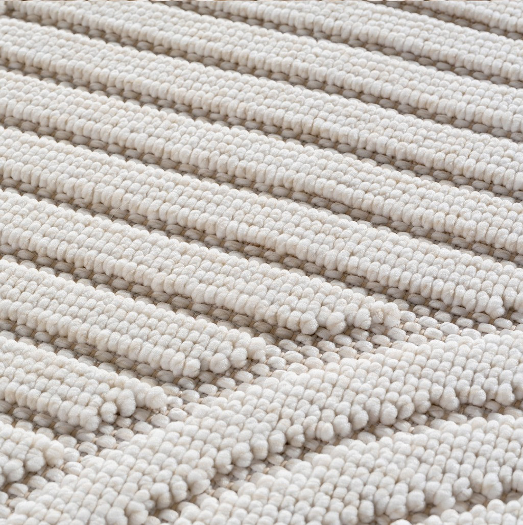 Koberec Helix geometrický, krémový