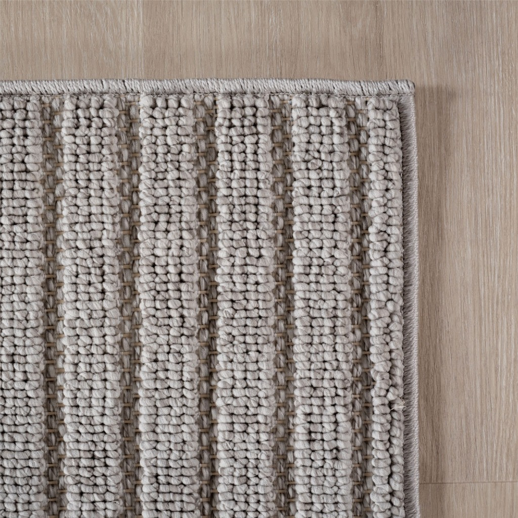 Koberec Helix geometrický, šedý