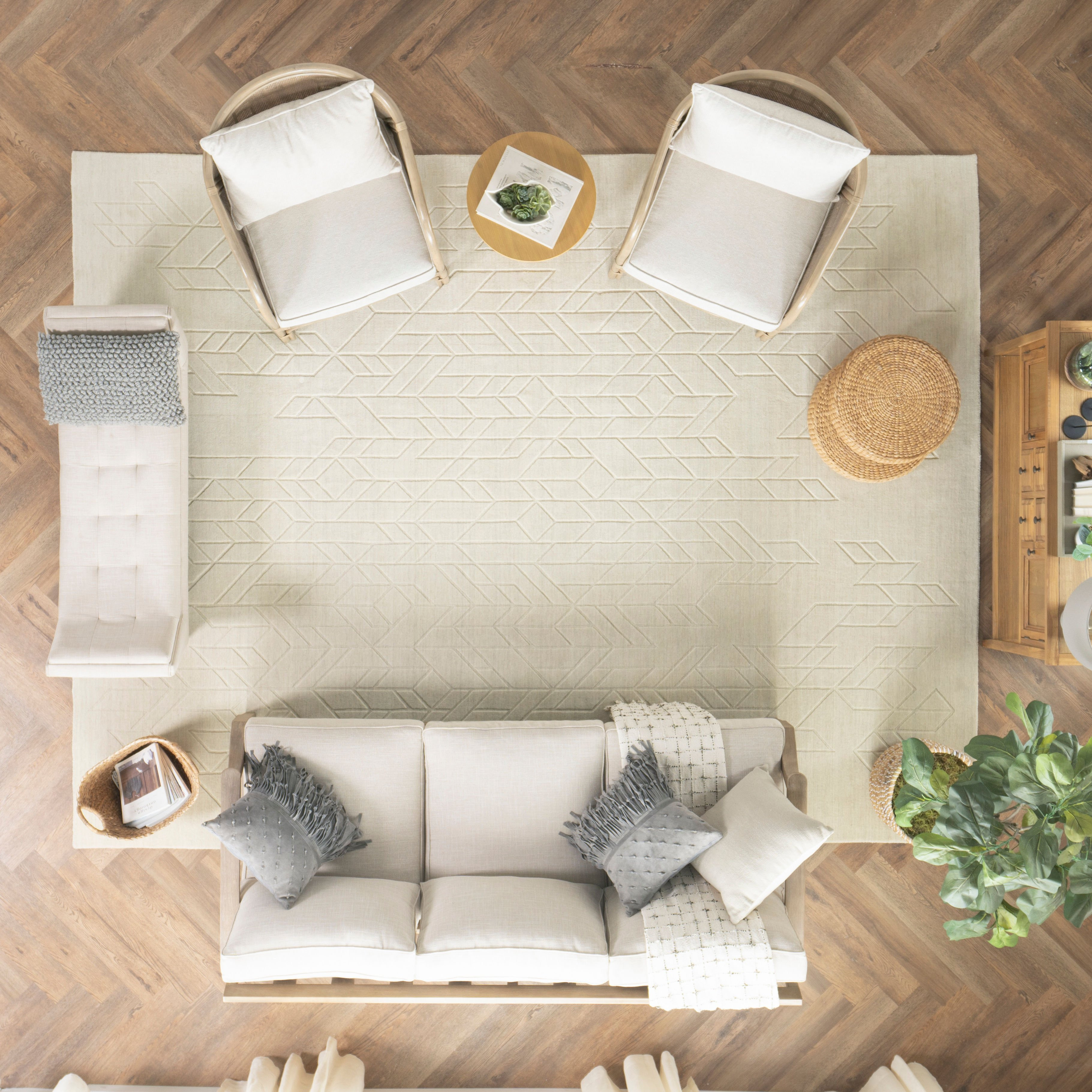 Koberec ALLESSIA sloní kost