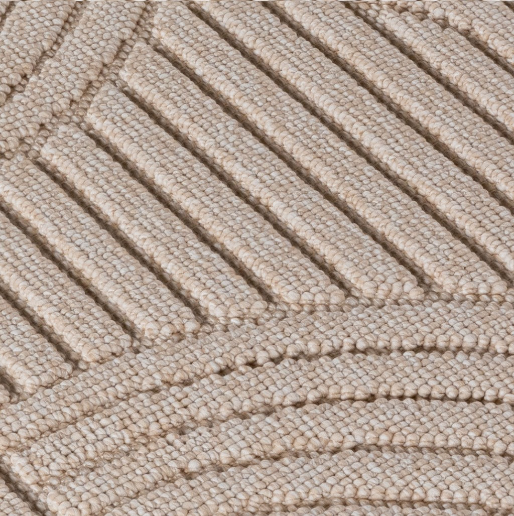 Koberec Helix geometrický, béžový
