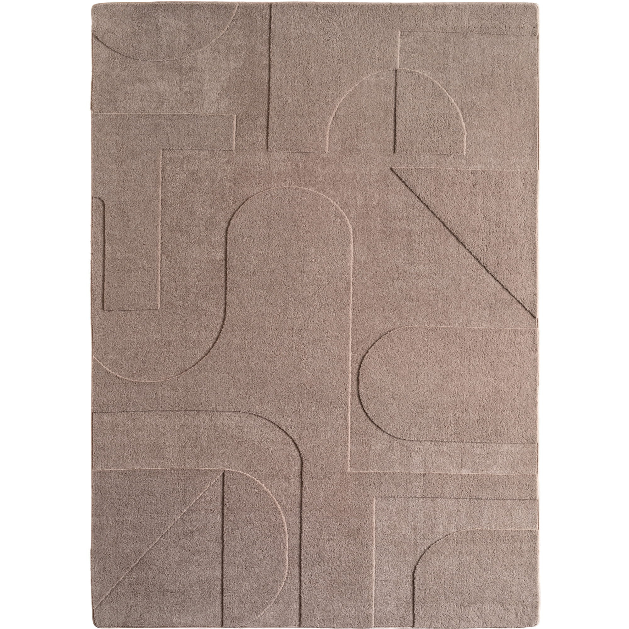 Koberec POMPEI geometrický 2 béžový