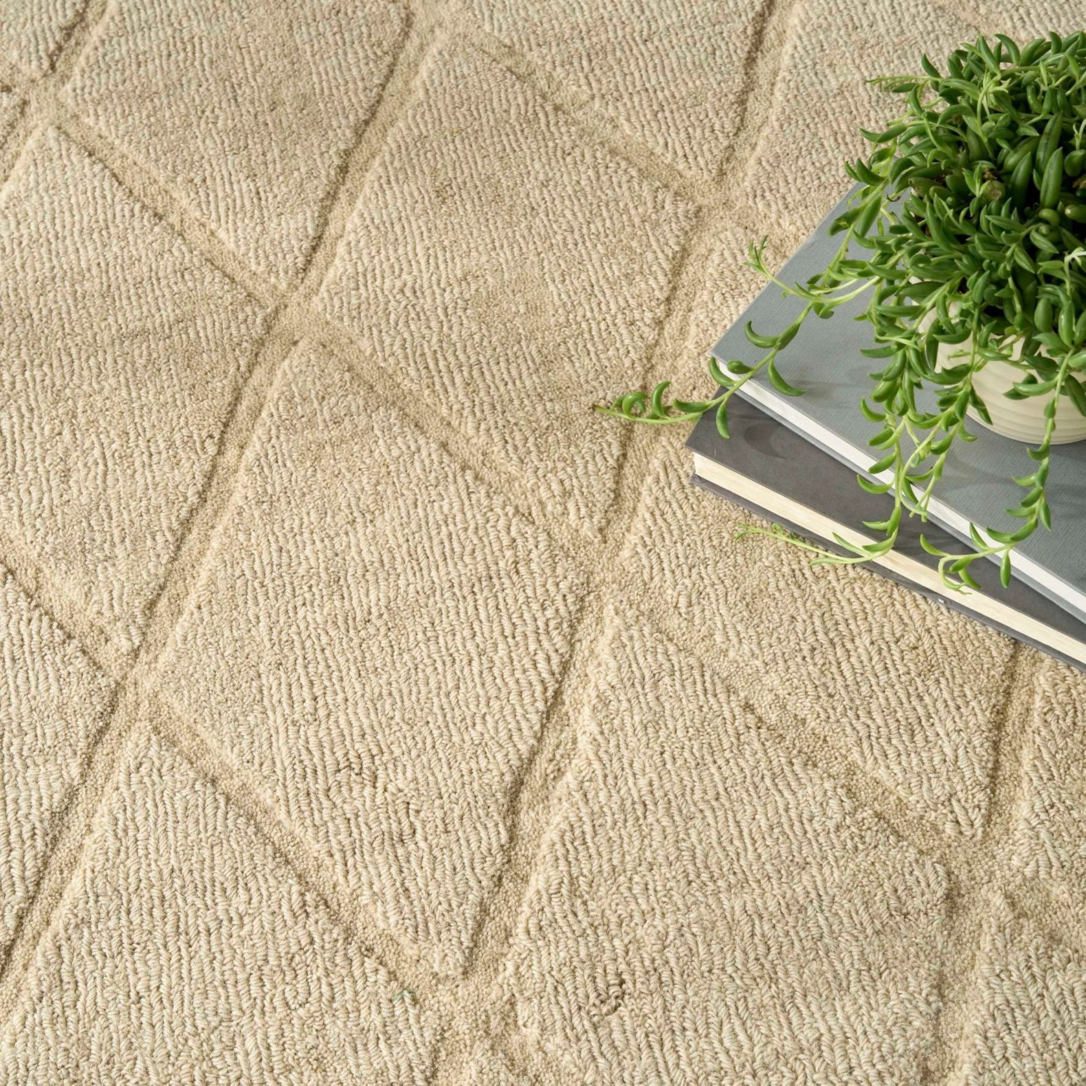 Koberec WOOL HAVEN béžový