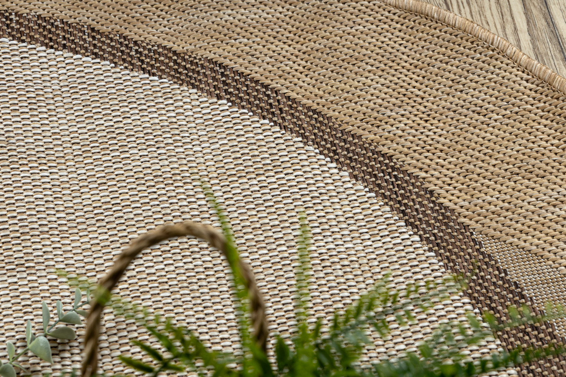 Koberec ORGANIC 2123 naturální / krémový / šedý