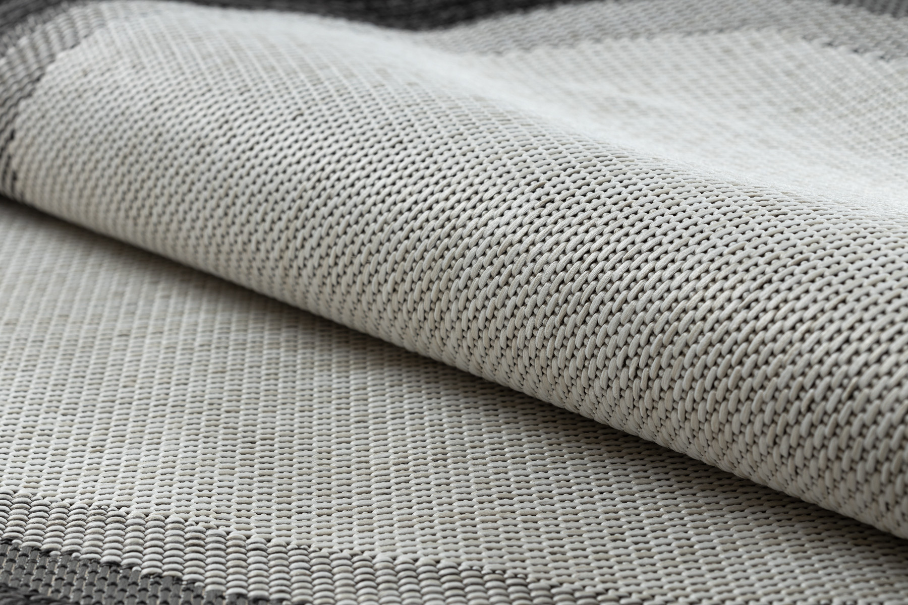 Koberec ORGANIC 2123 / krémový / černý / naturální