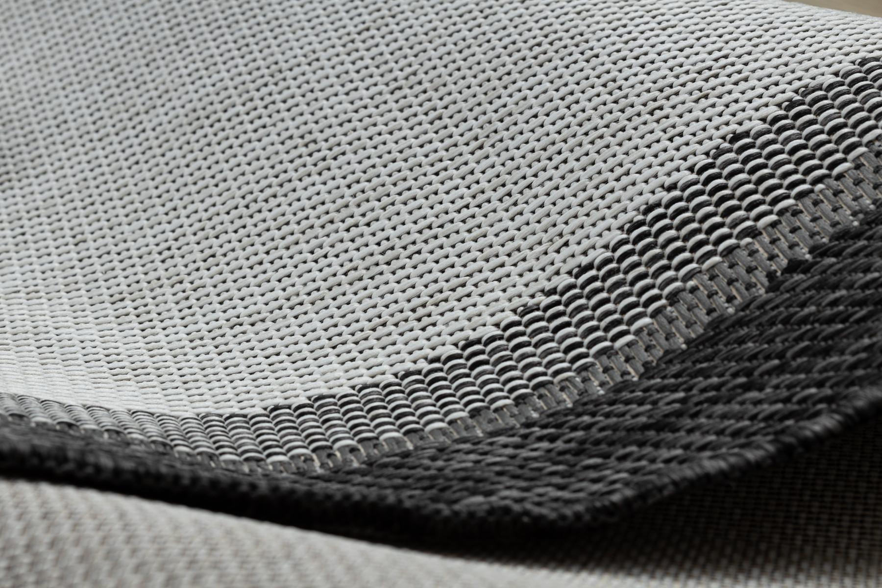 Koberec ORGANIC 2123 / krémový / černý / naturální