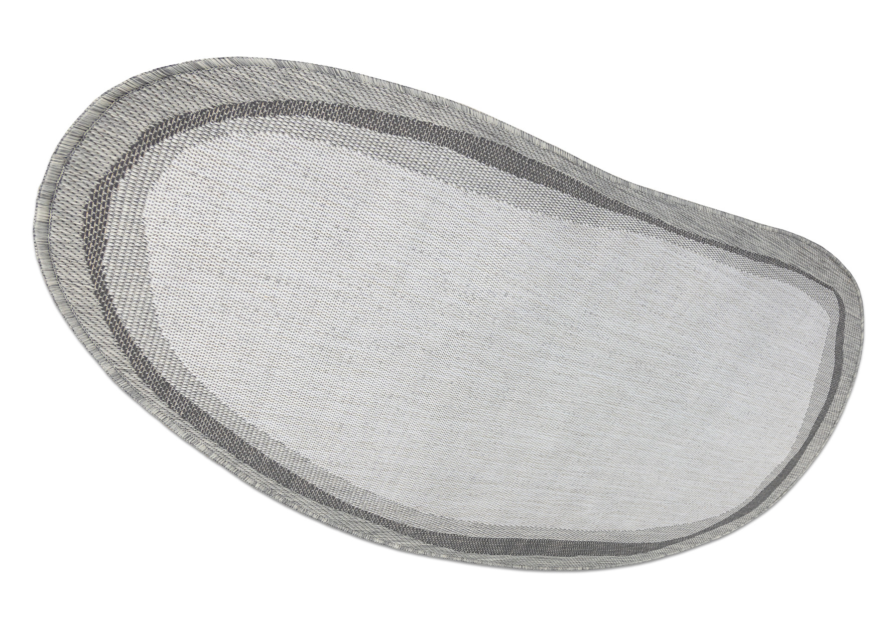 Koberec ORGANIC 2123 / krémový / šedý / naturální