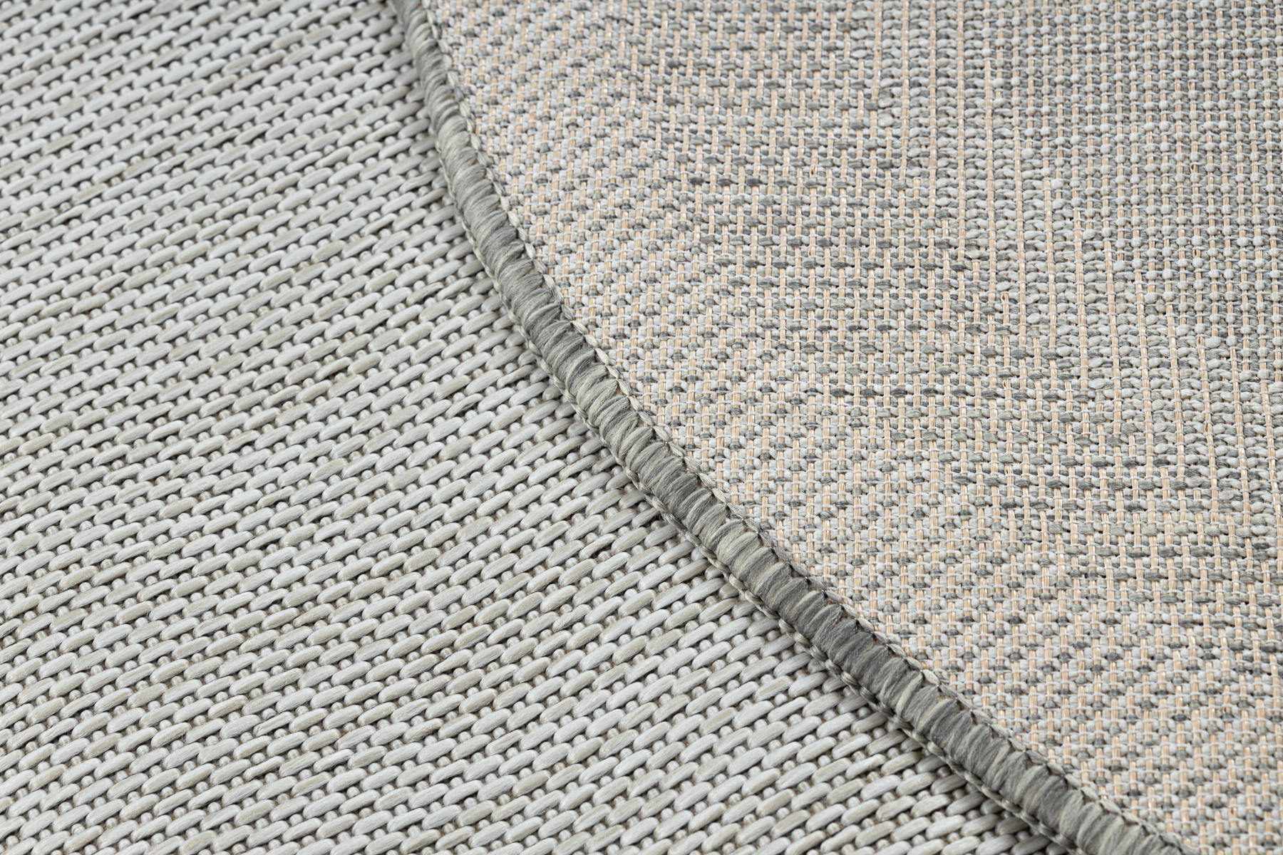 Koberec ORGANIC 2123 / krémový / šedý / naturální