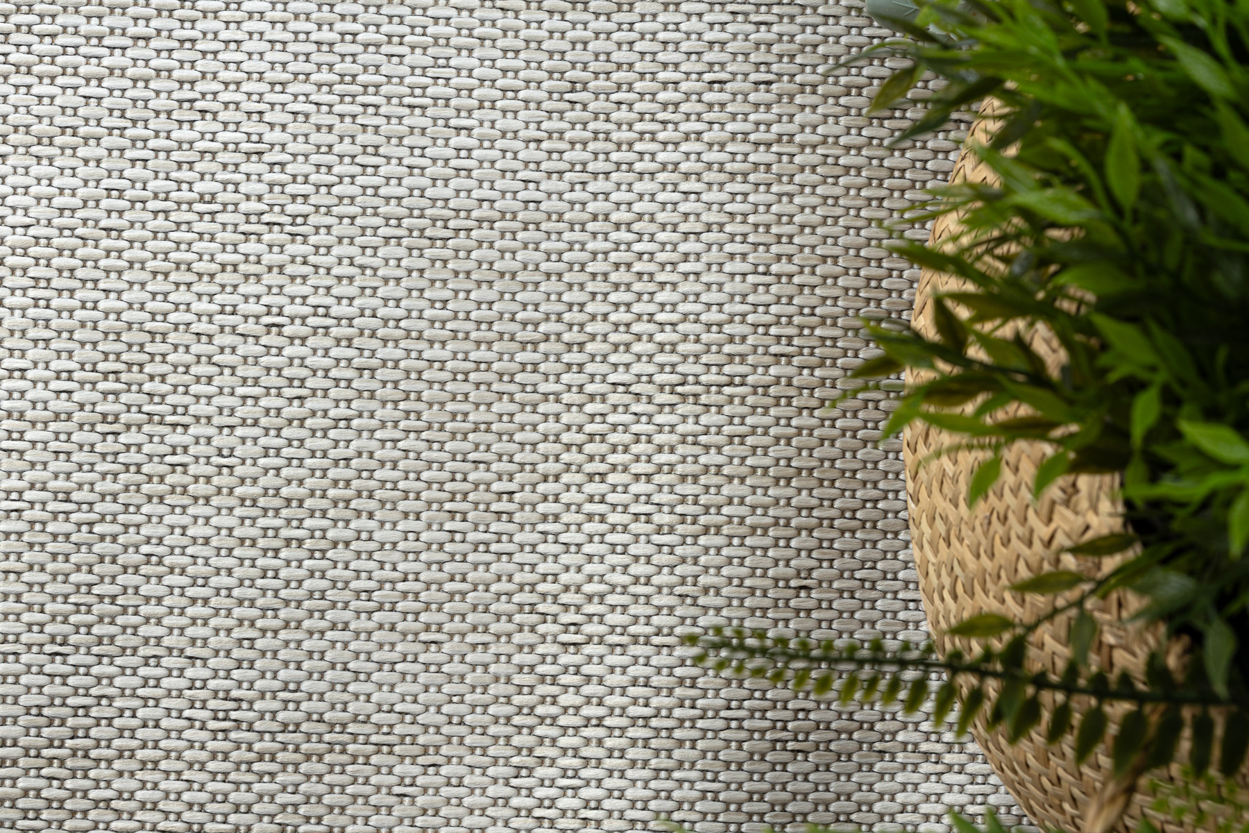 Koberec ORGANIC 2123 / krémový / šedý / naturální