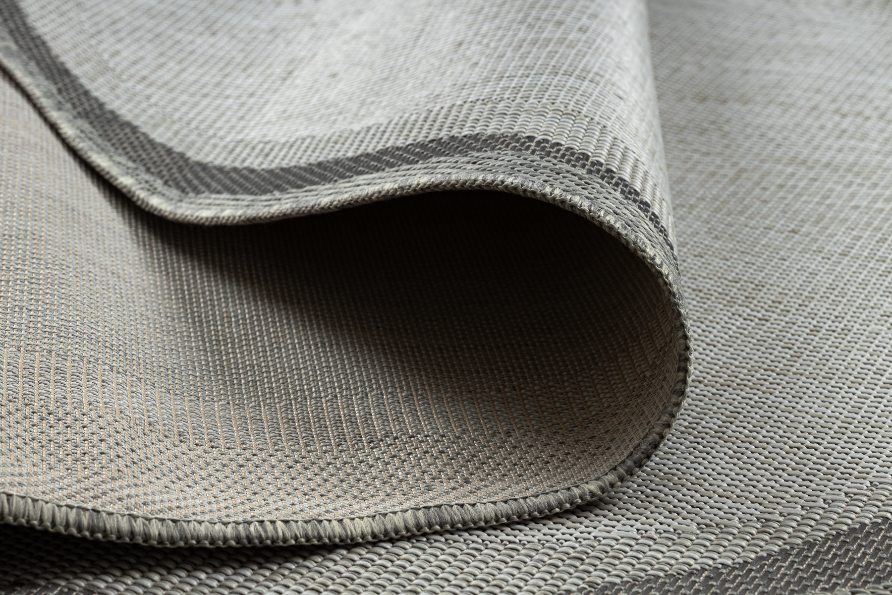 Koberec ORGANIC 2123 / krémový / šedý / naturální