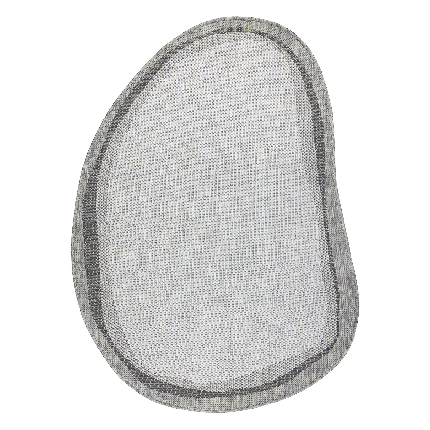 Koberec ORGANIC 2123 / krémový / šedý / naturální