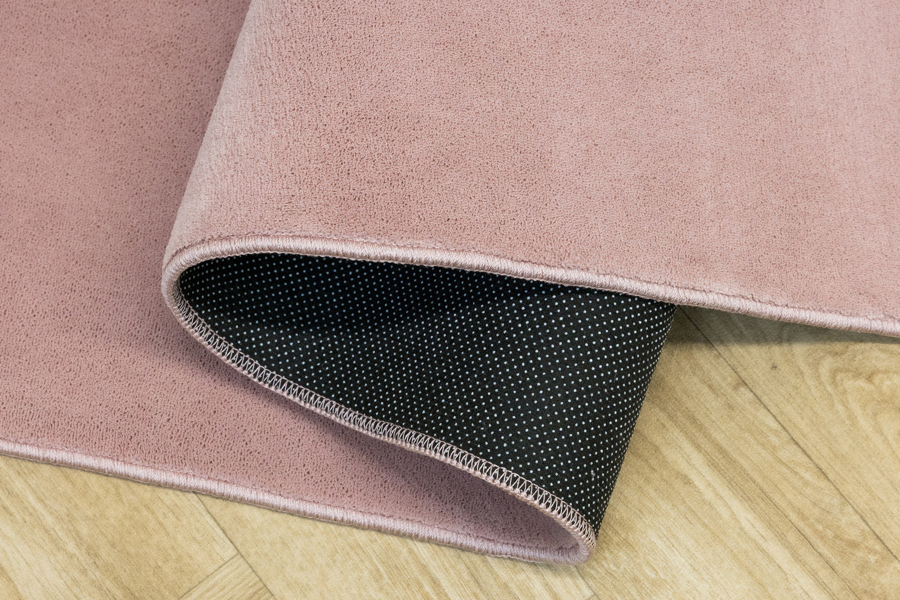 Protiskluzový koberec PLUSH růžový