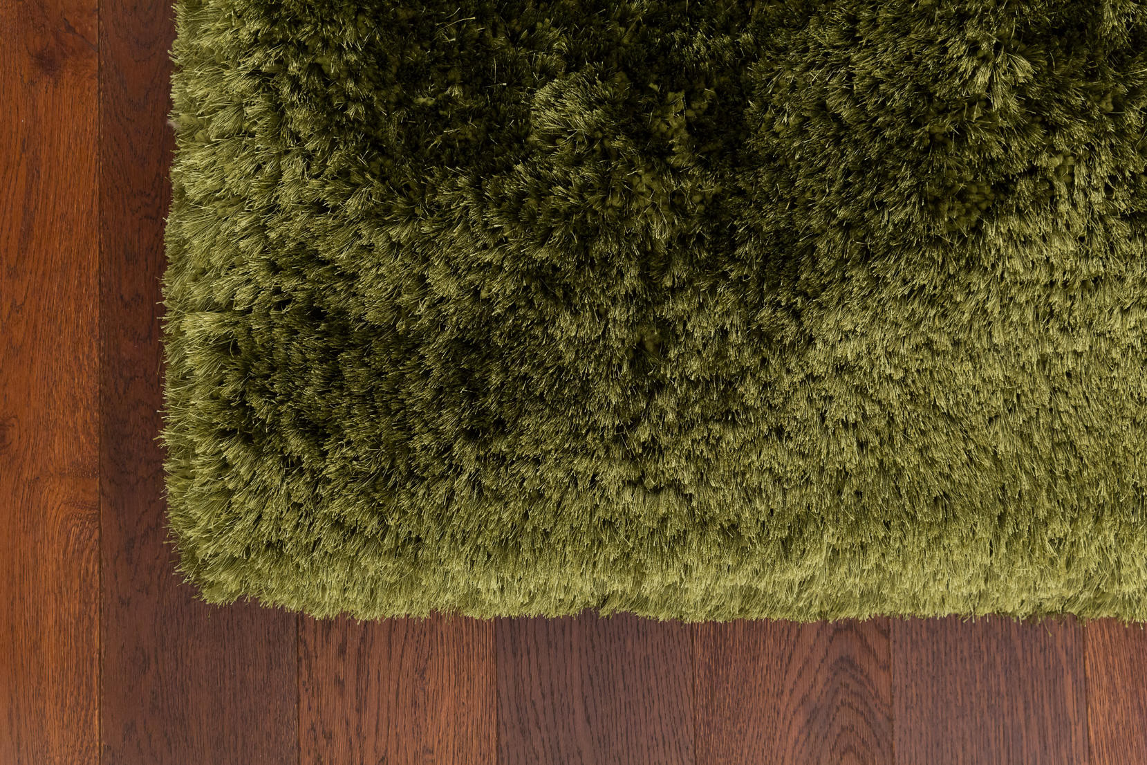 Koberec Plush Shaggy zelený