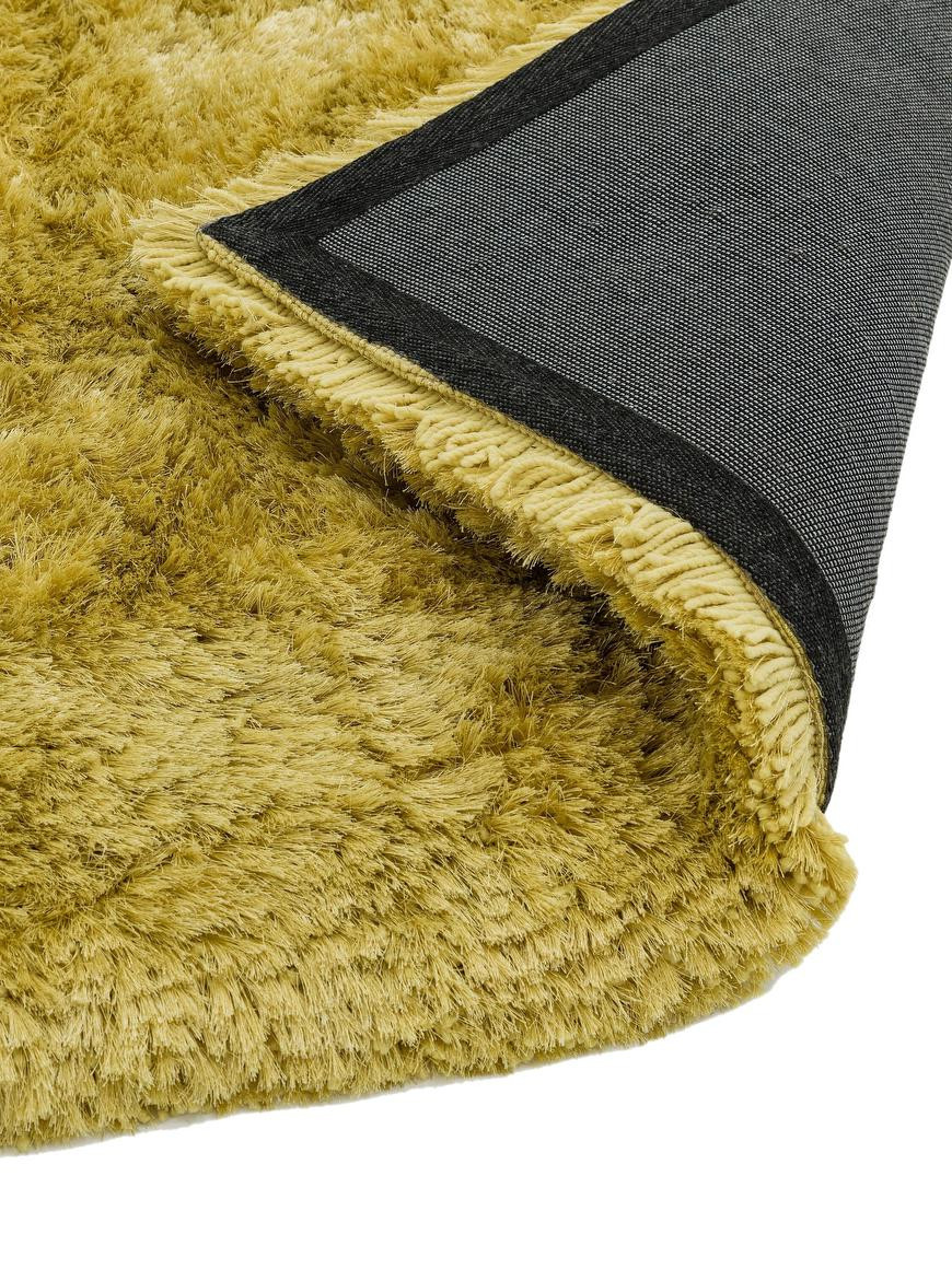 Koberec Plush Shaggy Yellow