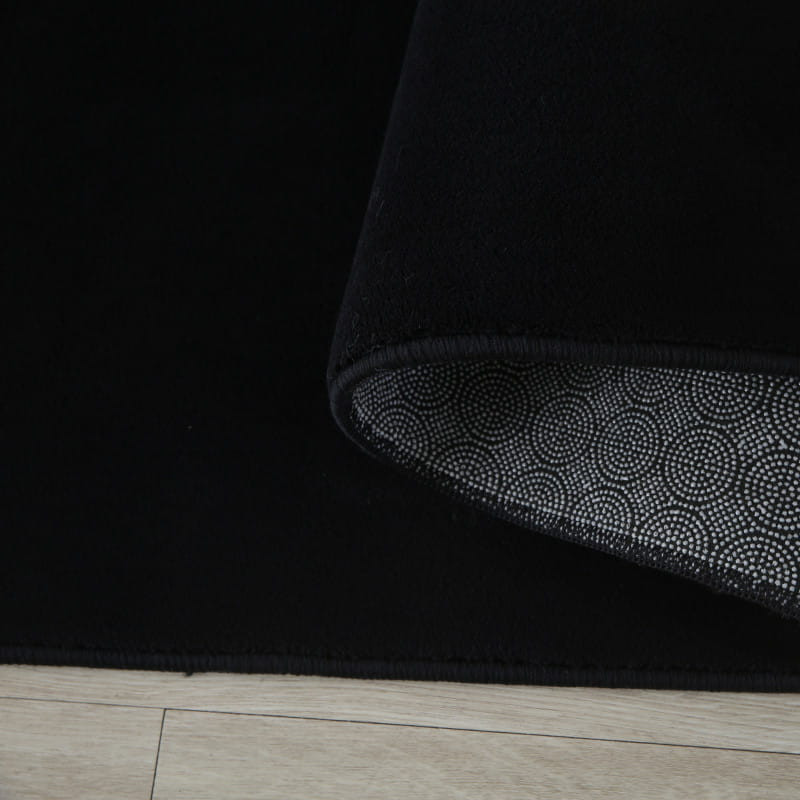 Koberec kruh Sky - černý