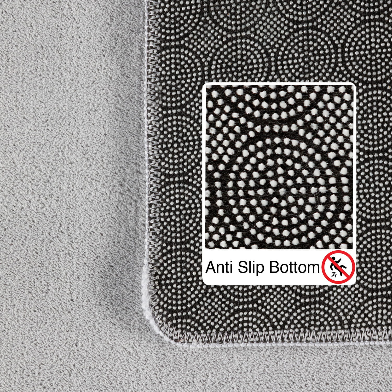 Koberec Sky stříbrný