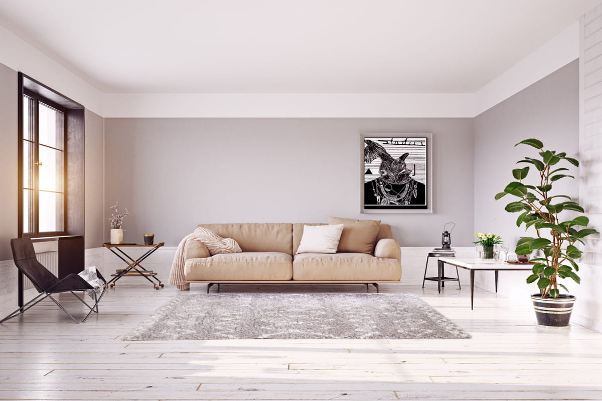 Koberec Dream Romby šedý