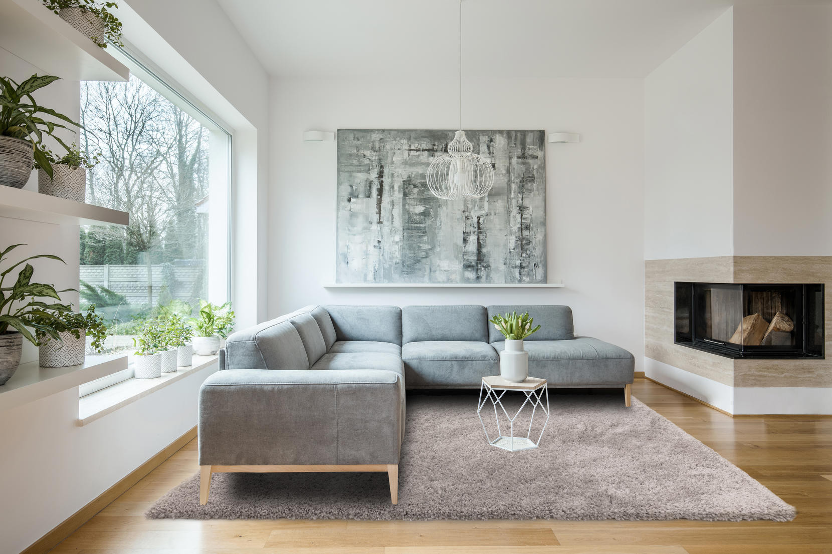 Koberec Ritchie světle šedý