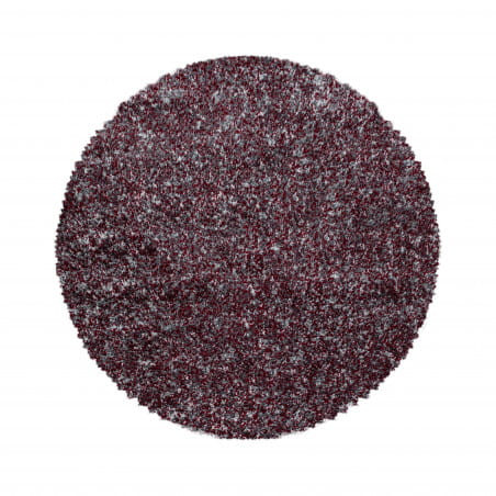 Koberec Enjoy červený / vícebarevný, kruh