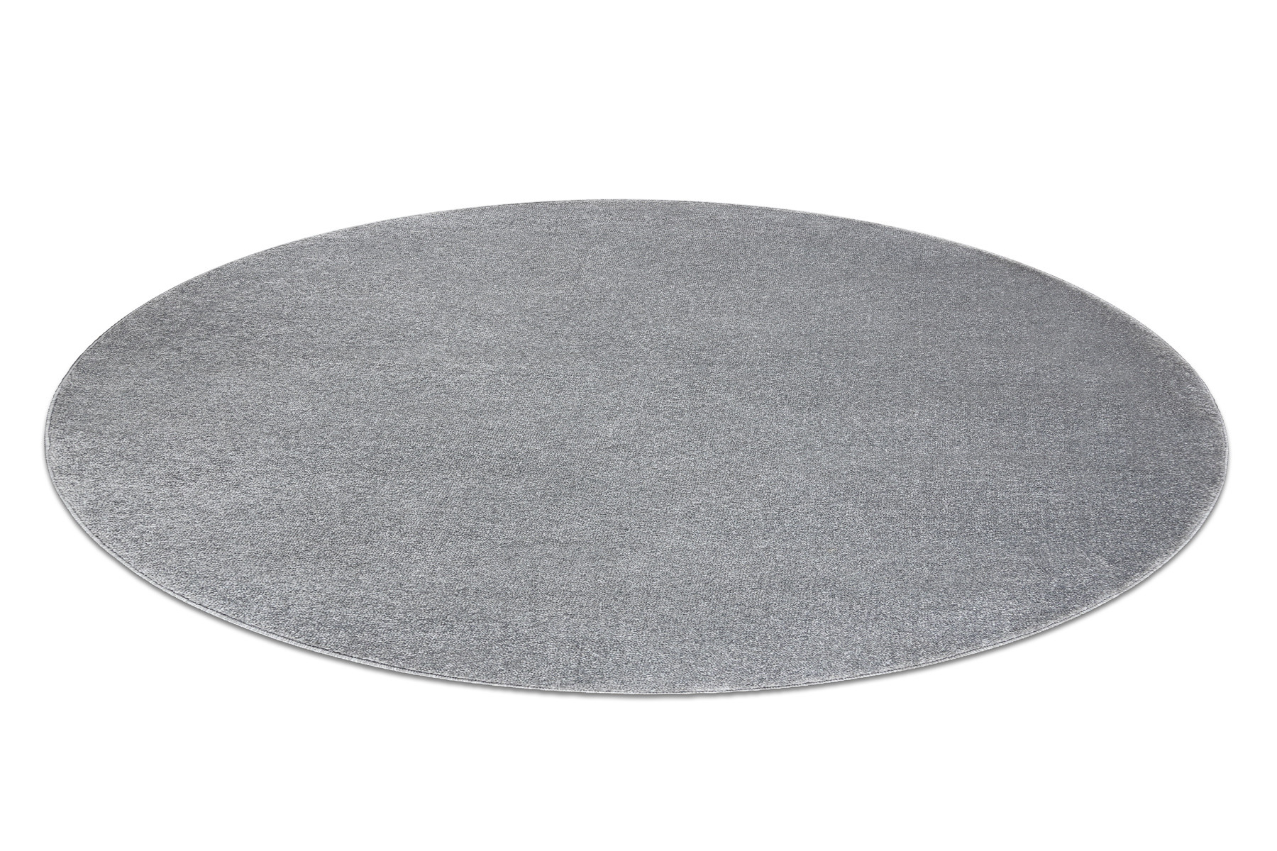 Koberec SOFTY šedý kruh